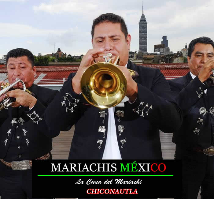 Mariachis en Chiconautla 
